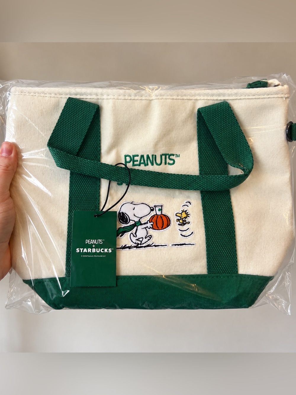 Starbucks x Peanuts Canvas Tote